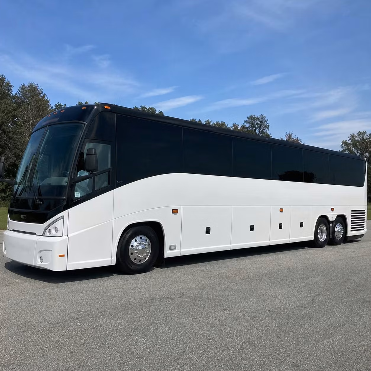 56 passenger charter bus