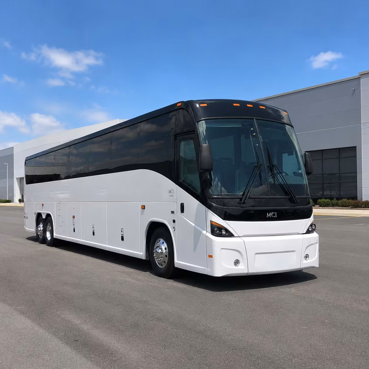 winston salem charter bus rental exterior